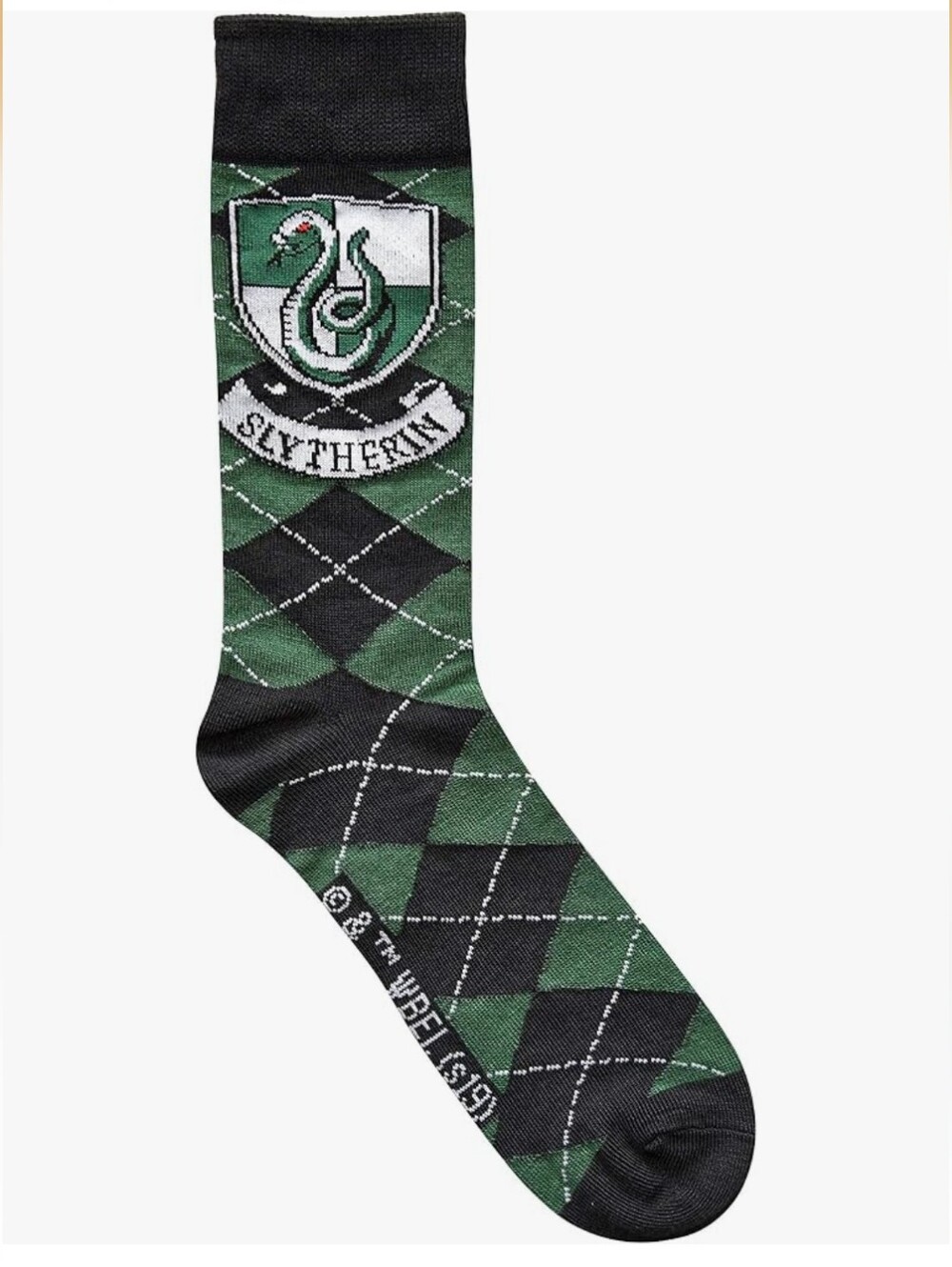 Harry Potter Argyle Men's Crew Socks